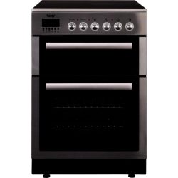 Teknix TK61DCX 60cm Double Oven Electric Ceramic Cooker in Stainless Steel  with 5 Year Parts & Labour Guarantee